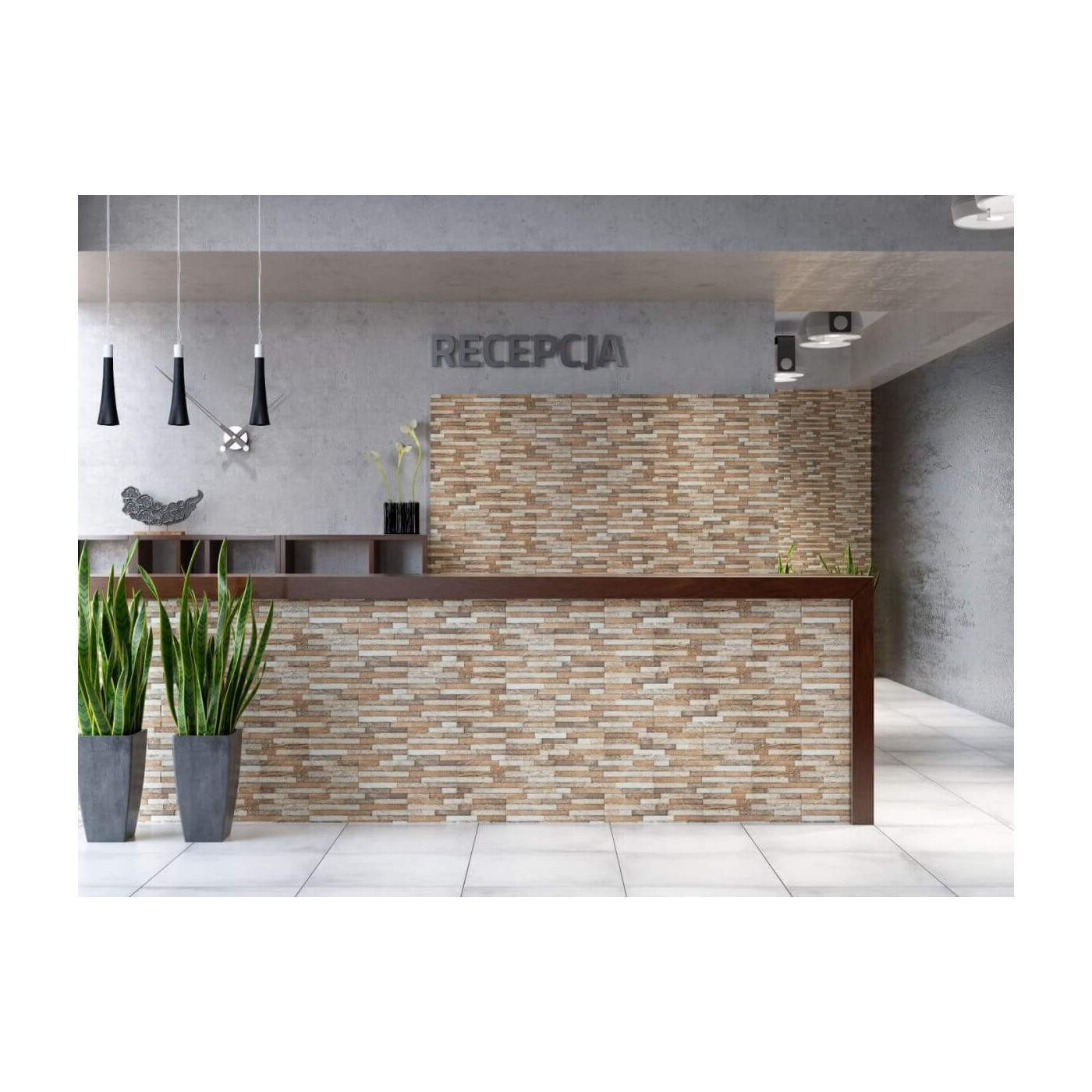 Płytka ścienna Kallio terra 15x45 Cerrad