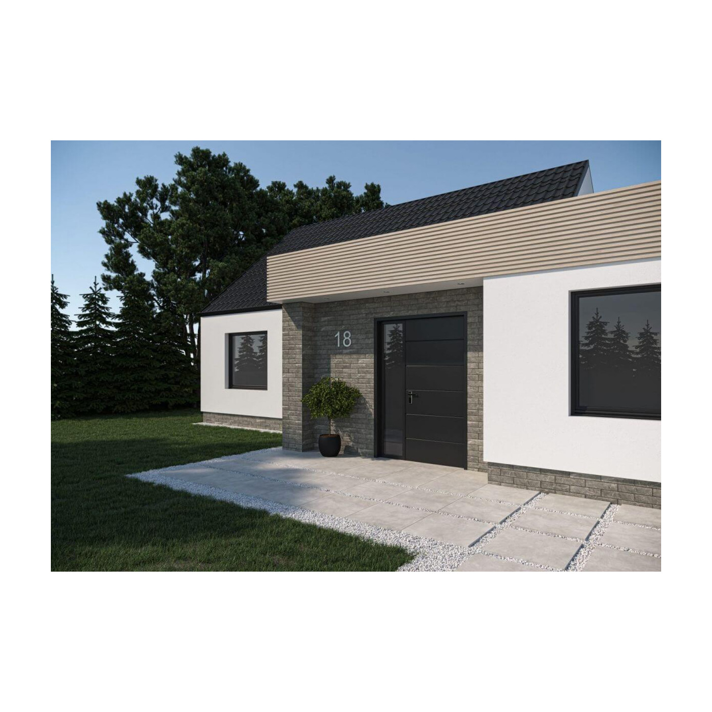 Płytka Rapid Grys 7,4x30 Cerrad