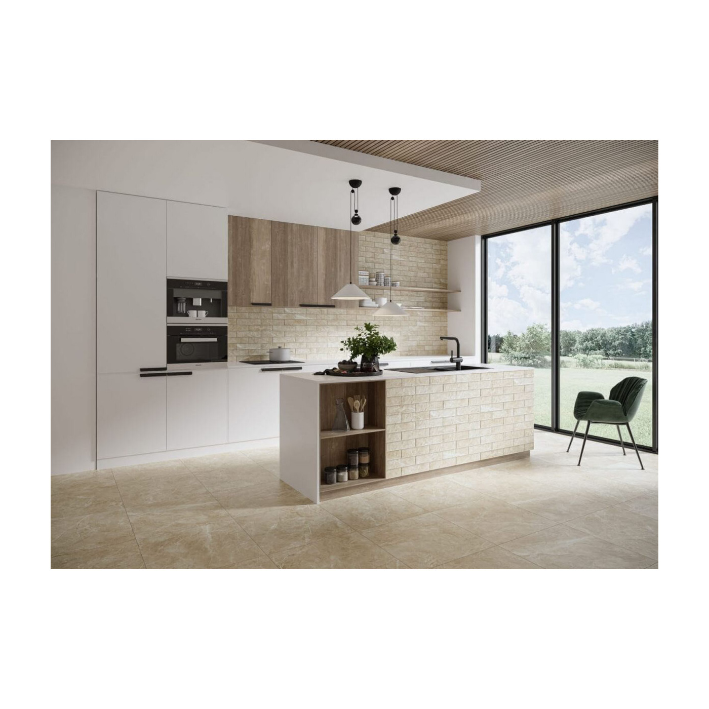 Płytka Rapid Beige 7,4x30 Cerrad