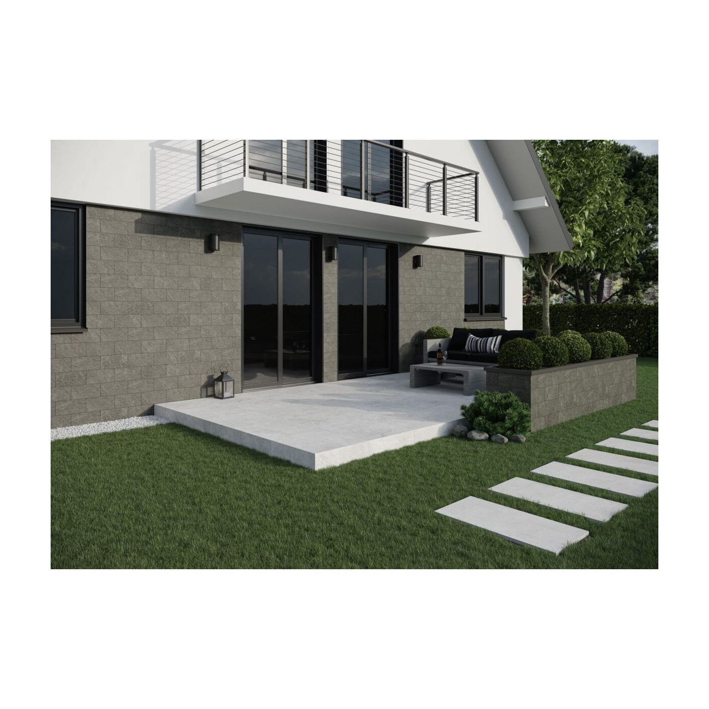 Płytka Torstone Grafit 14,8x30 Cerrad