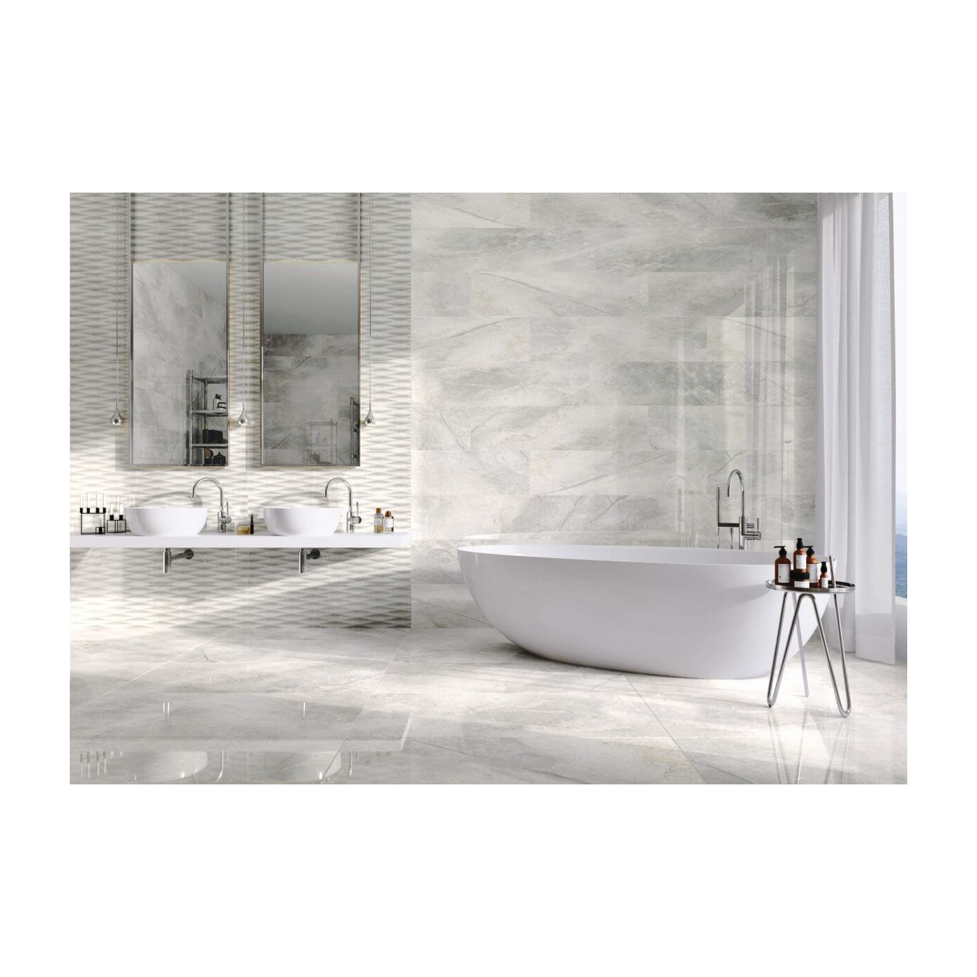 Płytka Gres Masterstone White Mat 279,7x119,7 Cerrad
