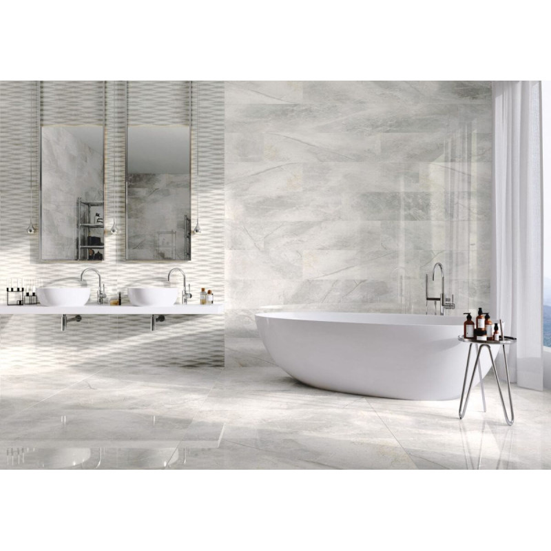 Płytka Masterstone White Poler 119,7x119,7 Cerrad