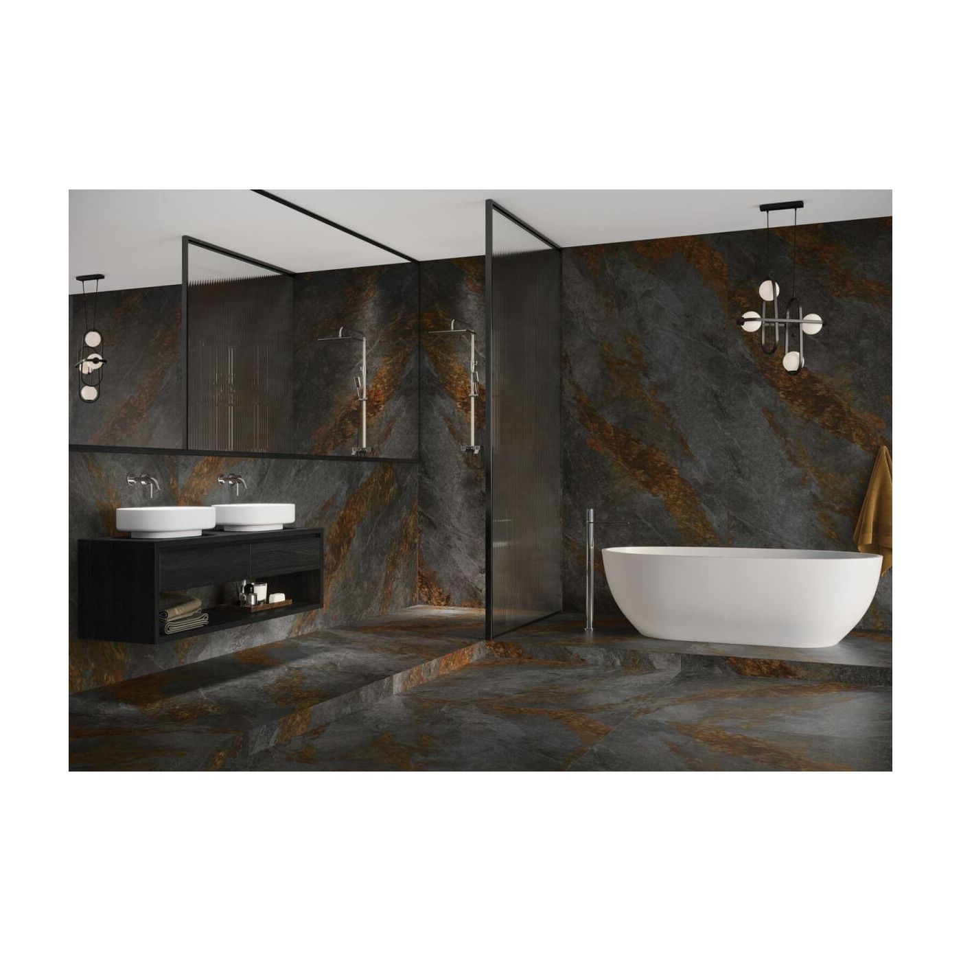 Płytka Auric Graphite Mat 119,7x59,7 Cerrad