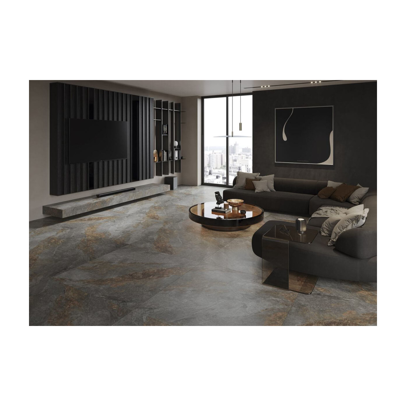 Płytka Auric Grey Mat 59,7x59,7 Cerrad
