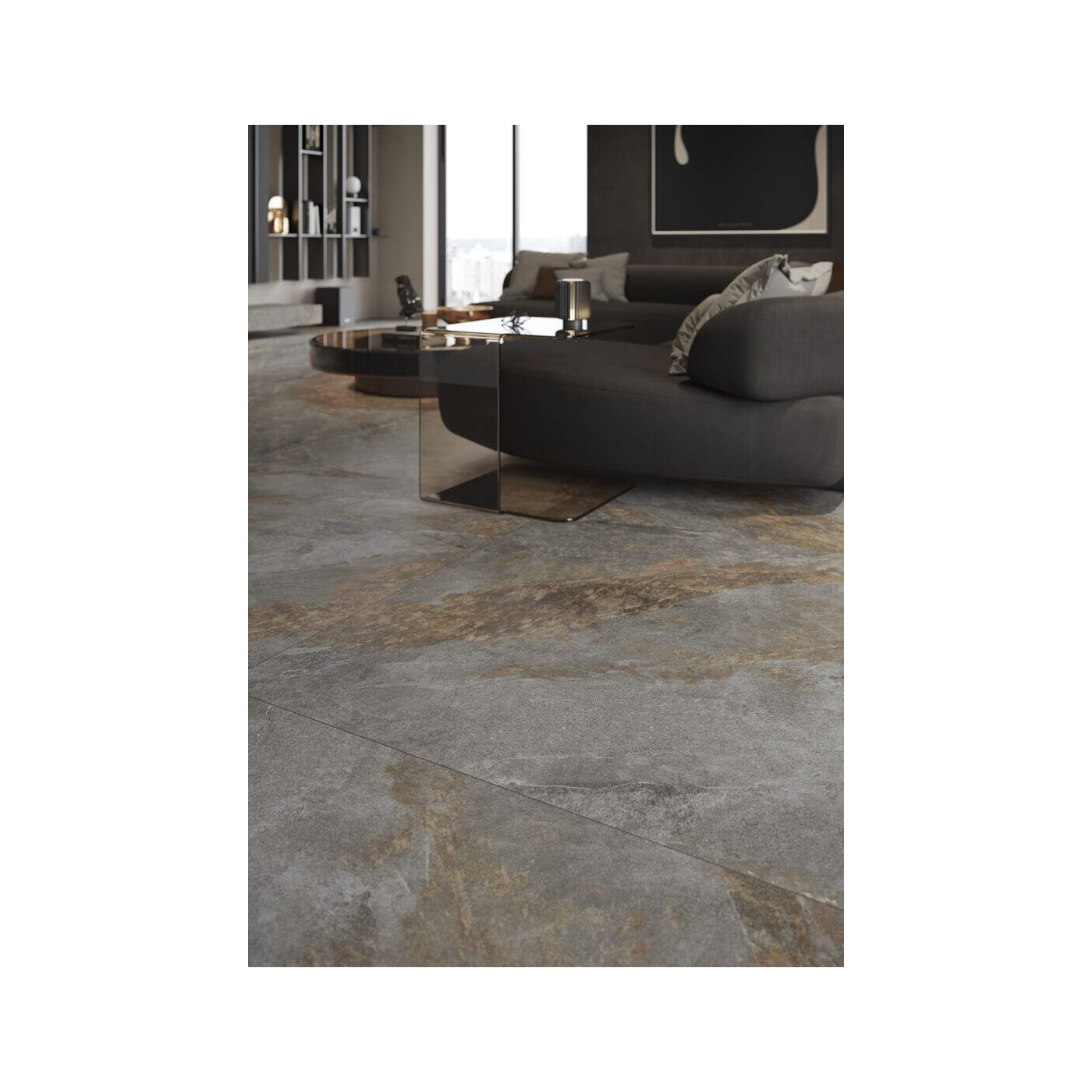Płytka Auric Grey Mat 119,7x119,7 Cerrad