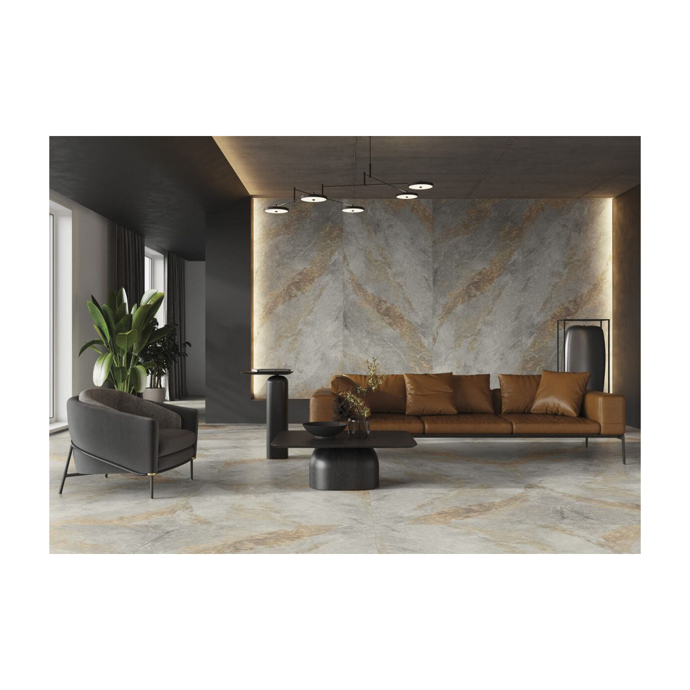 Płytka Auric Light Grey Mat 59,7x59,7 Cerrad