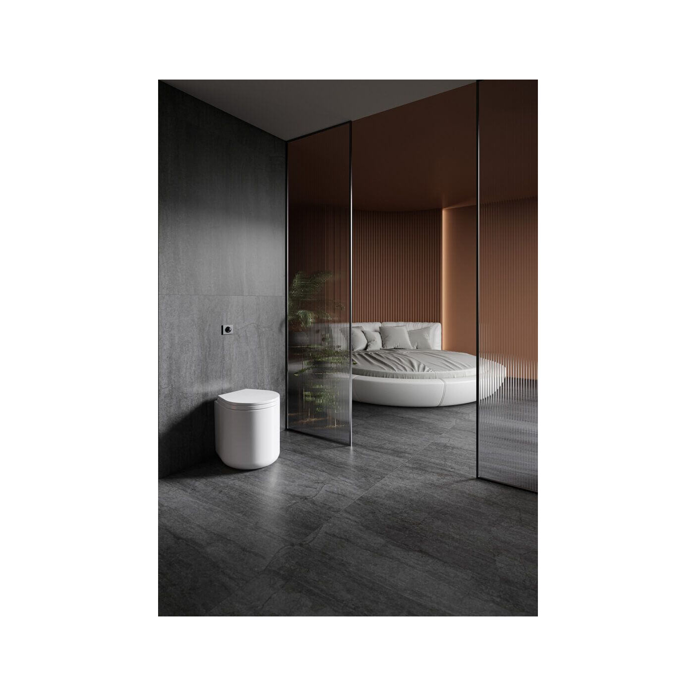 Płytka Dignity Graphite 119,7x59,7 Cerrad