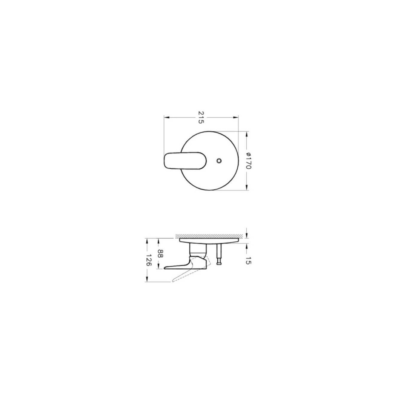 Bateria Wannowa Podtynkowa X-Line A42251EXP VITRA