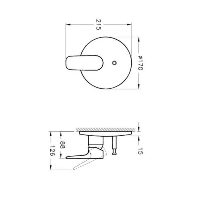 Bateria Wannowa Podtynkowa X-Line A42251EXP VITRA