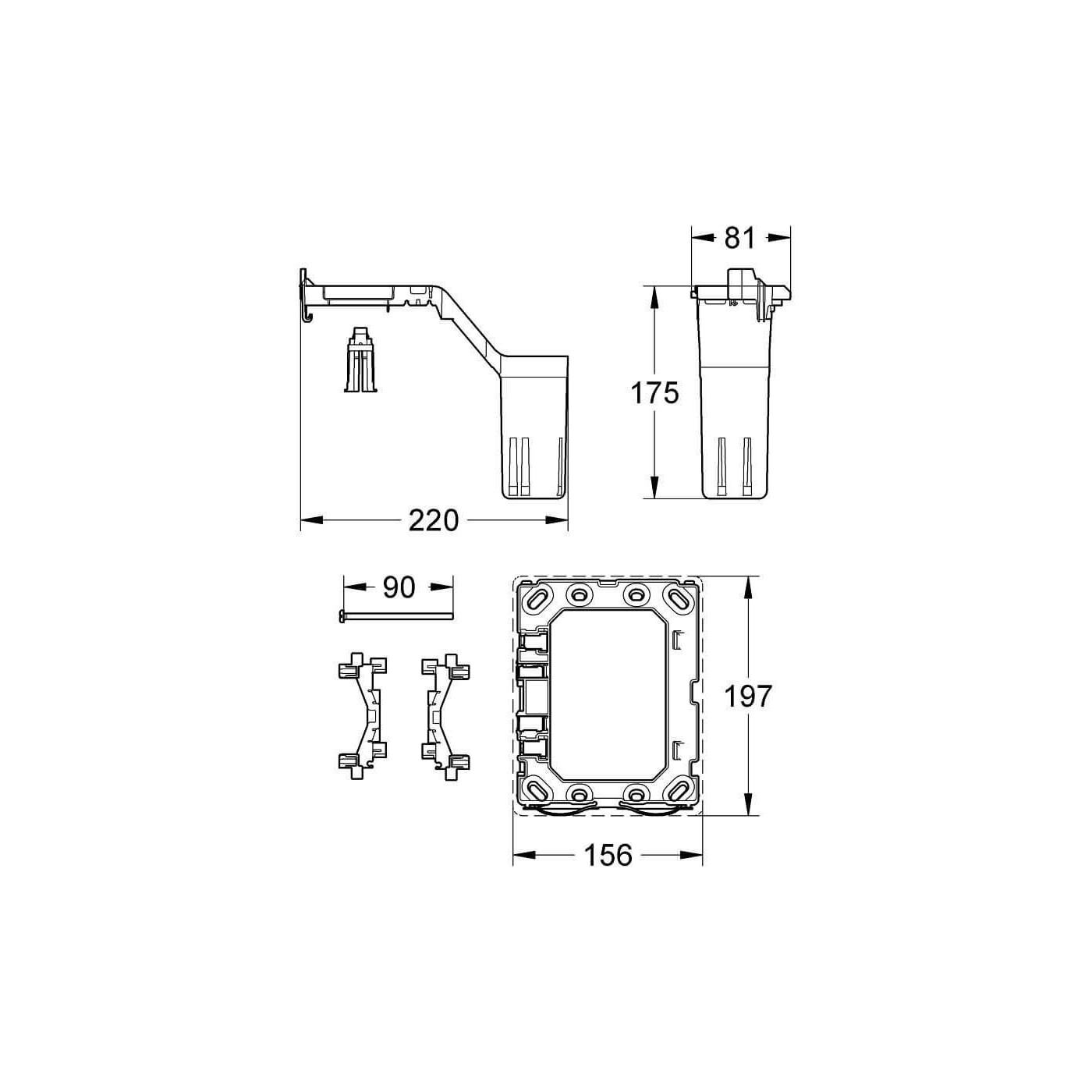 Zestaw Adaptacyjny Grohe Fresh 38796000 Grohe