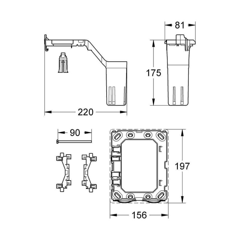 Zestaw Adaptacyjny Grohe Fresh 38796000 Grohe
