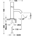 Bateria Umywalkowa Study 26190301 Tres
