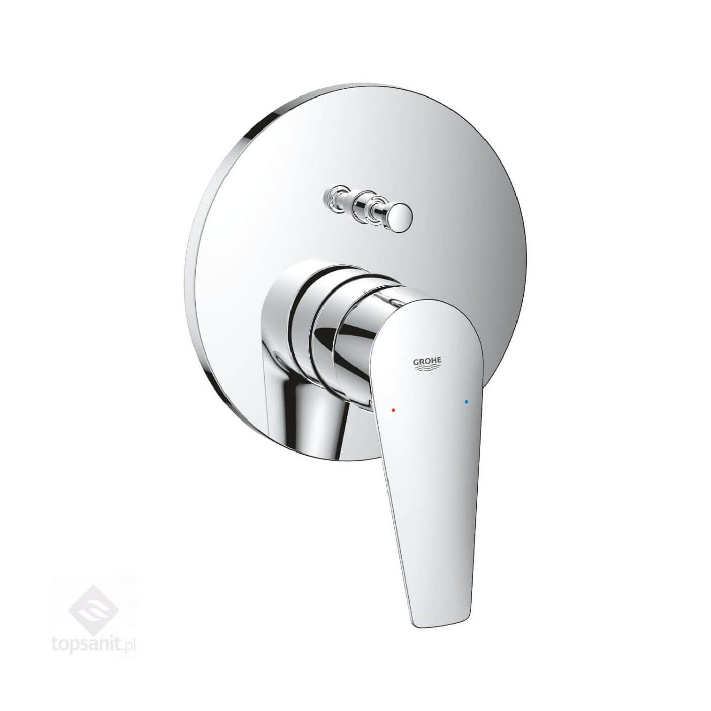 Bateria Do Obsługi Dwóch Wyjść Wody Bauedge Chrom 24162001 Grohe