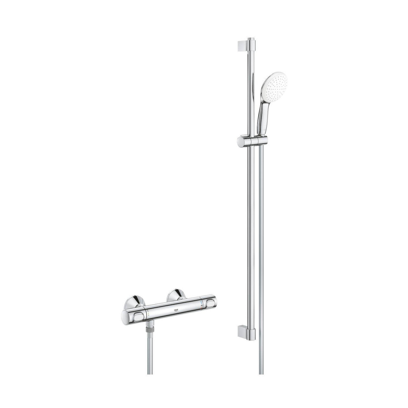 Bateria Prysznicowa Grohtherm 500 Chrom 34797001 Grohe