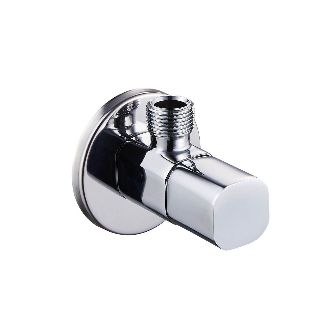 Zawór Kątowy z Mosiądzu 1/2x3/8 Chrom HF811 Emporia