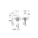 Bateria Bidetowa AXEL QB130A Kohlman