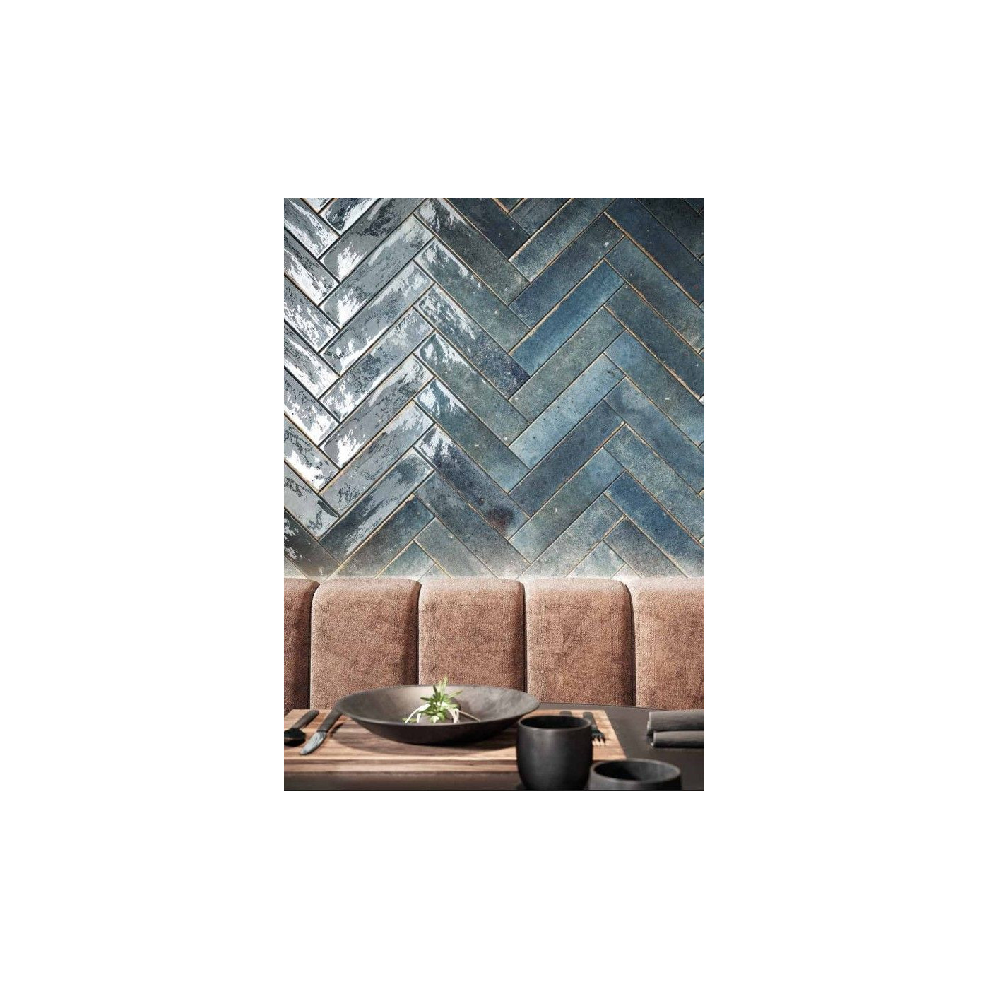 Płytka Podłogowa Soho Blu 6x25 J89522 Ceramica Rondine