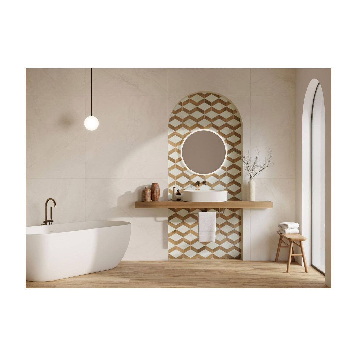 Mozaika Essence Diamond Mix 25,7x20,5 Cerrad x La Mania Home