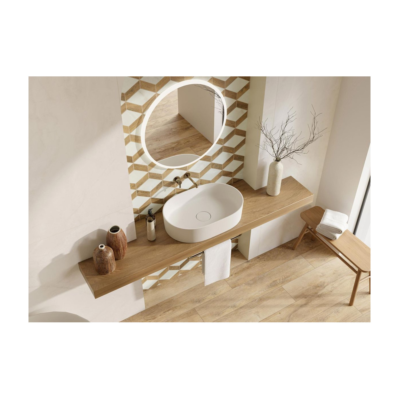 Mozaika Essence Diamond Mix 25,7x20,5 Cerrad x La Mania Home