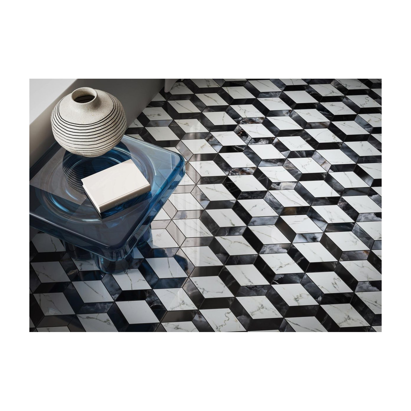 Mozaika Calmness Diamond Mix Poler 25,7x20,5 Cerrad x La Mania Home