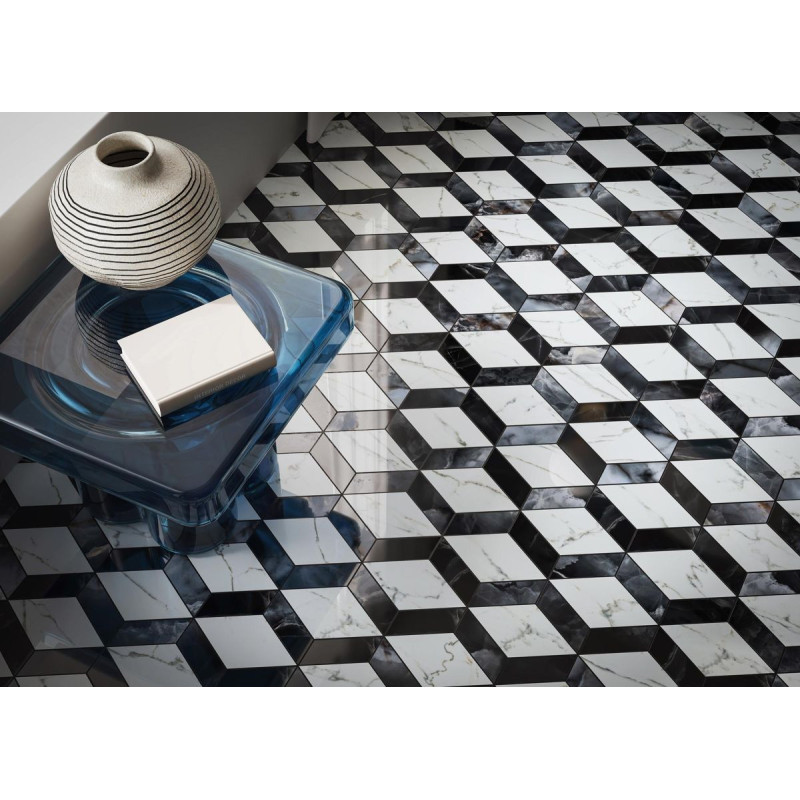 Mozaika Calmness Diamond Mix Poler 25,7x20,5 Cerrad x La Mania Home