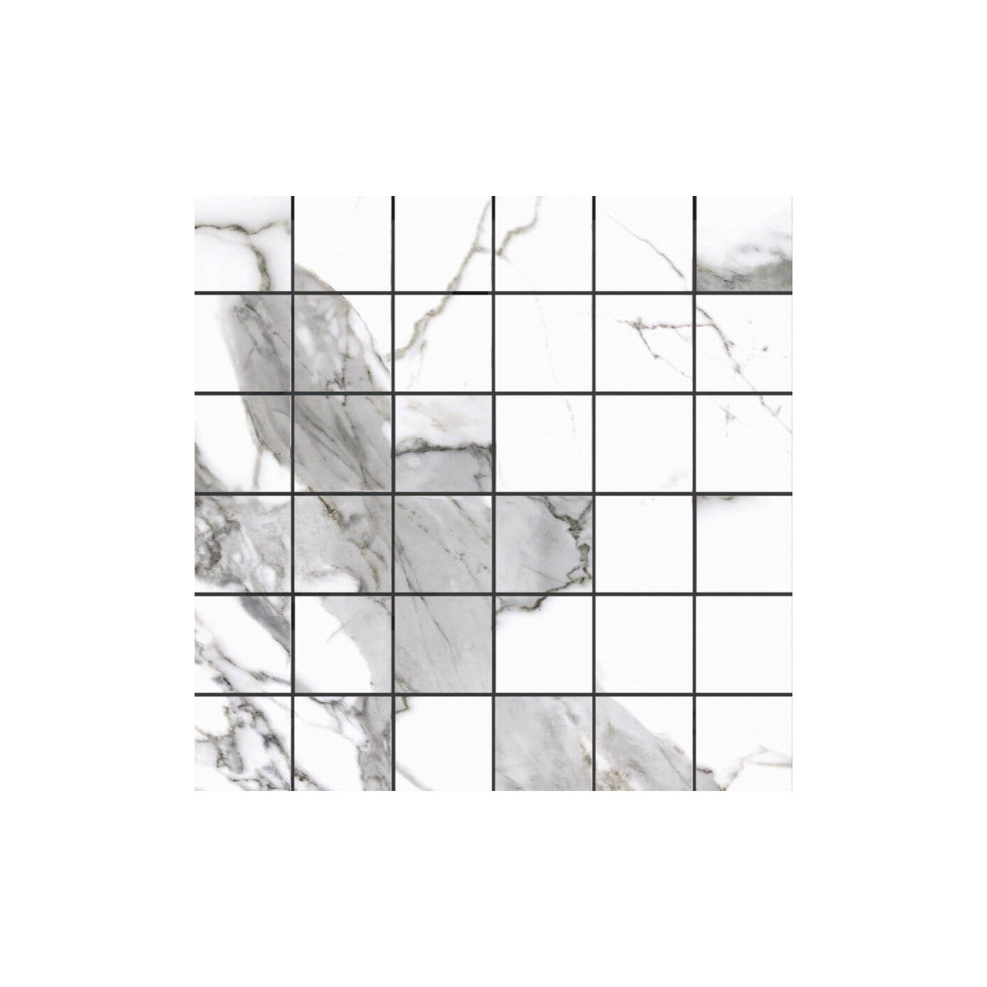 Mozaika Calacatta White Satyna 29,7x29,7 Cerrad