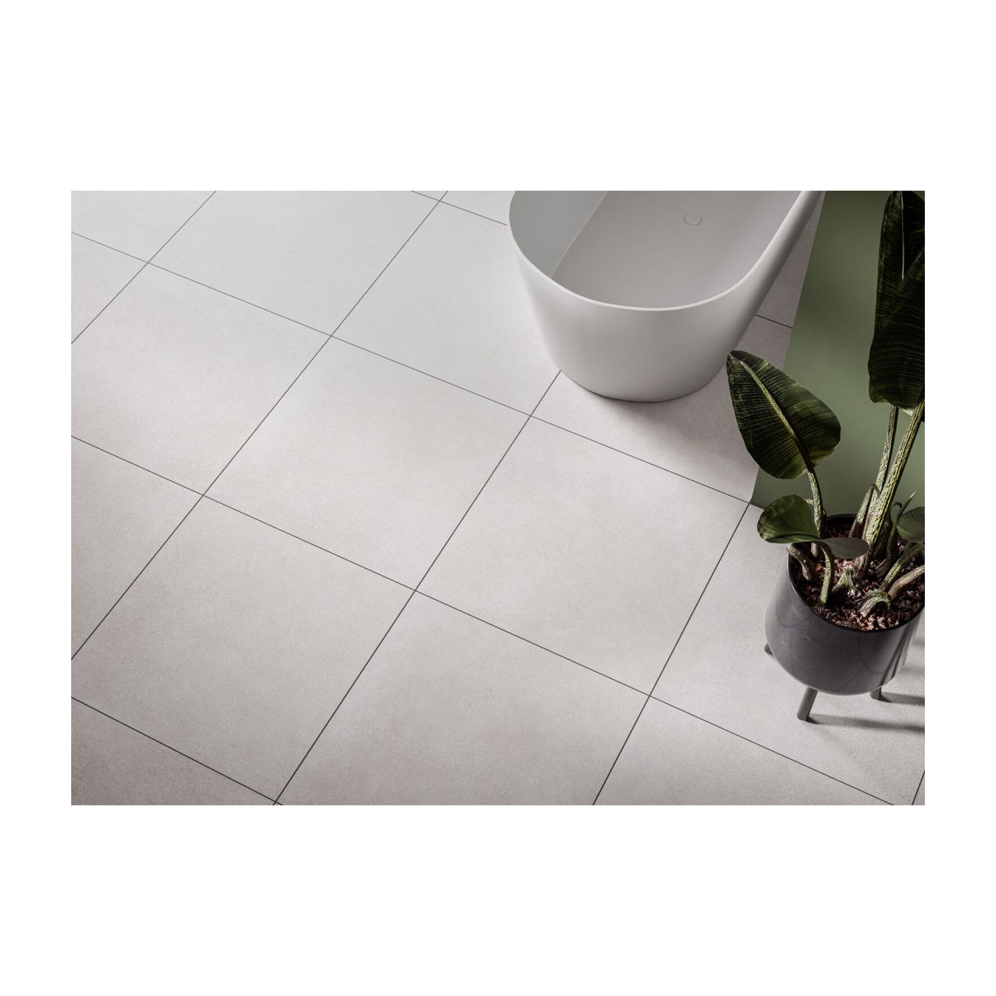 Płytka Podłogowa Modern Concrete Silver 59,7x59,7 Cerrad x La Mania Home