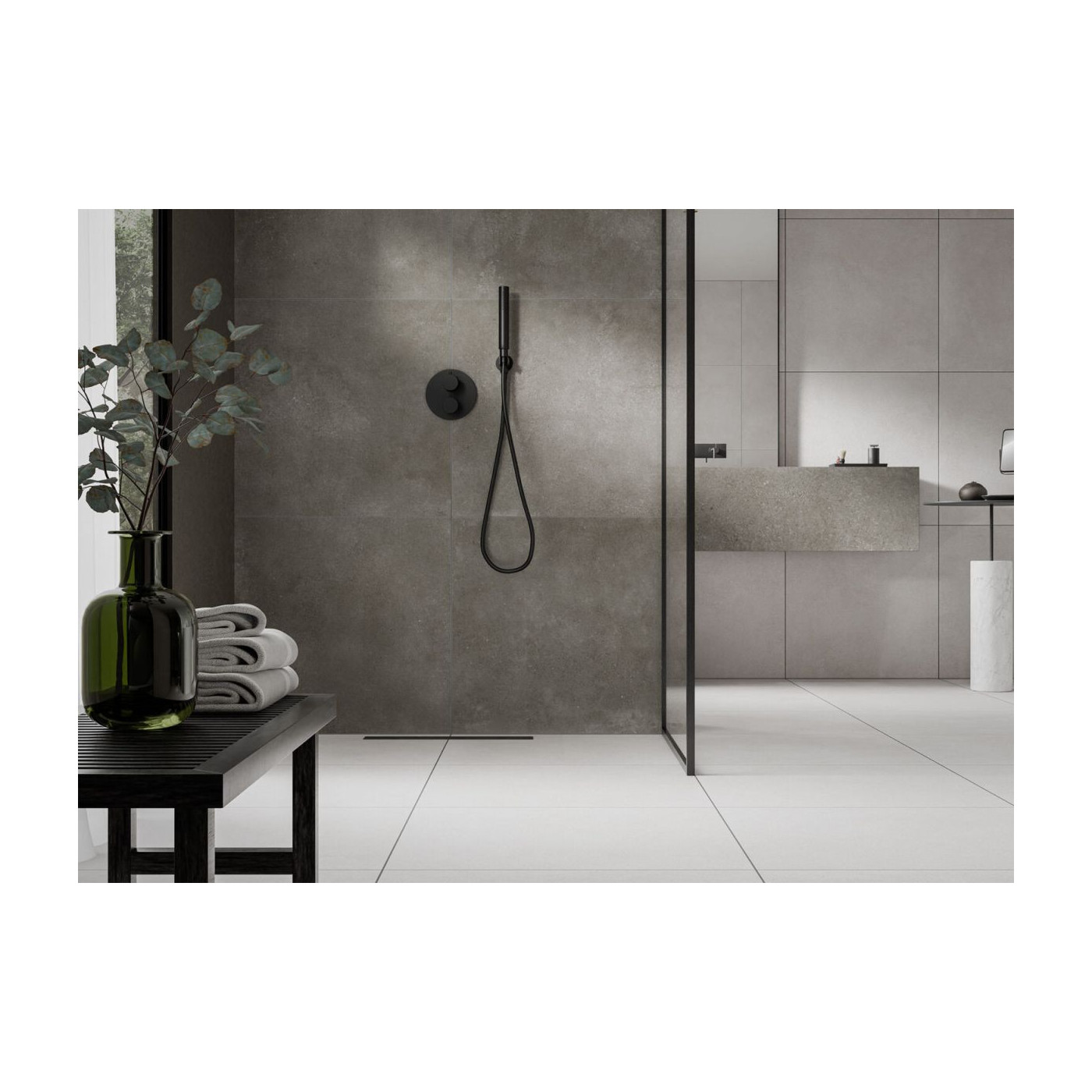 Płytka Podłogowa Modern Concrete Silver 59,7x59,7 Cerrad x La Mania Home