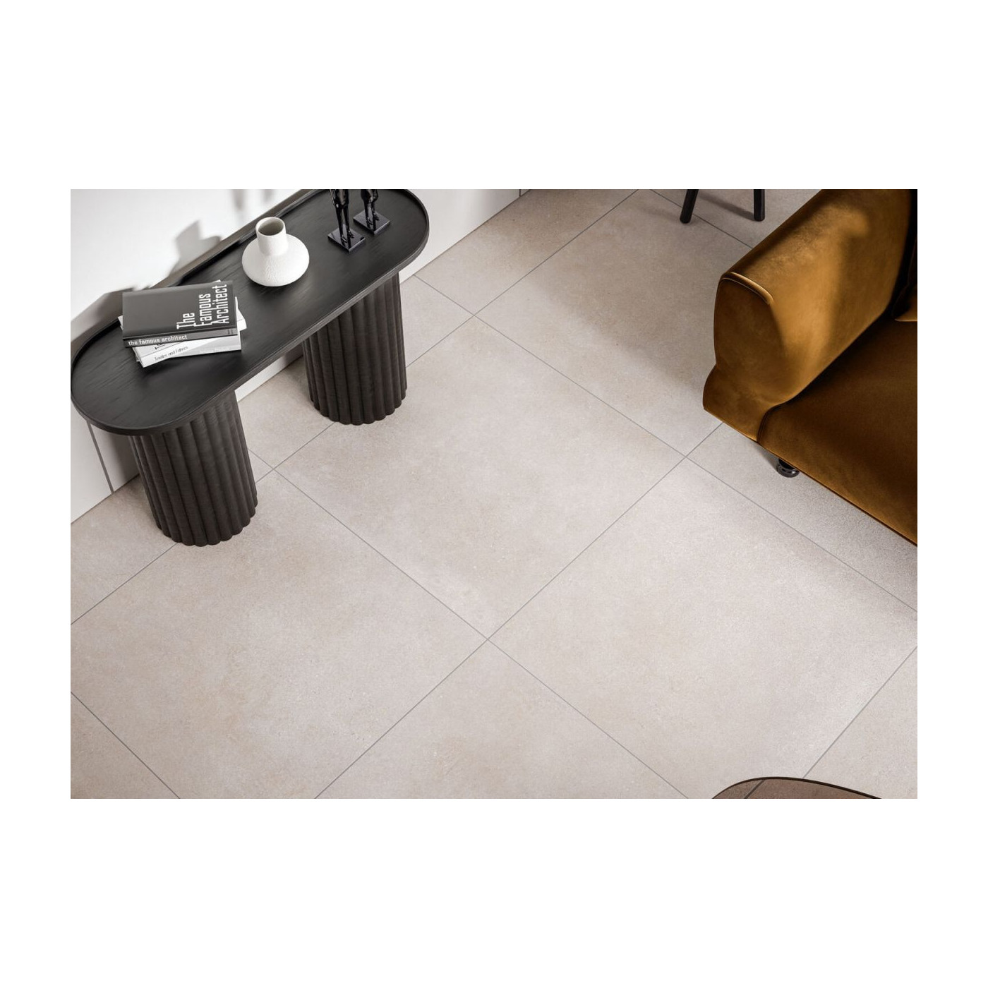 Płytka Podłogowa Modern Concrete Ivory Silky Cristal 59,7x59,7 Cerrad x La Mania Home