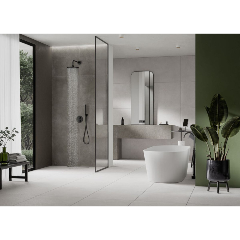 Płytka Podłogowa Modern Concrete Silver Silky Cristal 59,7x59,7 Cerrad x La Mania Home