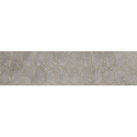 Płytka Gresowa Softcement Silver Geo Polished 29,7x119,7 Cerrad