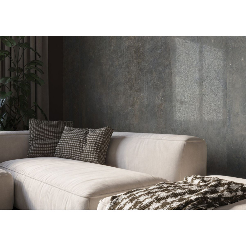 Płytka Podłogowa Textural Anthracite Silky Cristal 119,7x59,7 Cerrad