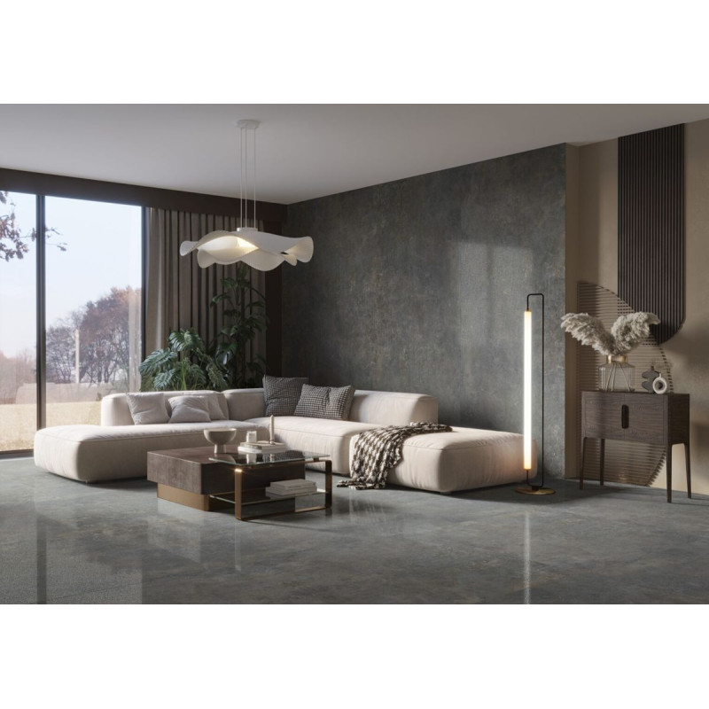 Płytka Podłogowa Textural Anthracite Silky Cristal 59,7x59,7 Cerrad