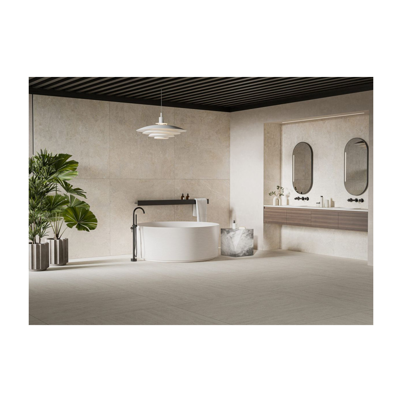Płytka Podłogowa Softstone Ivory Str. 119,7x119,7 Cerrad