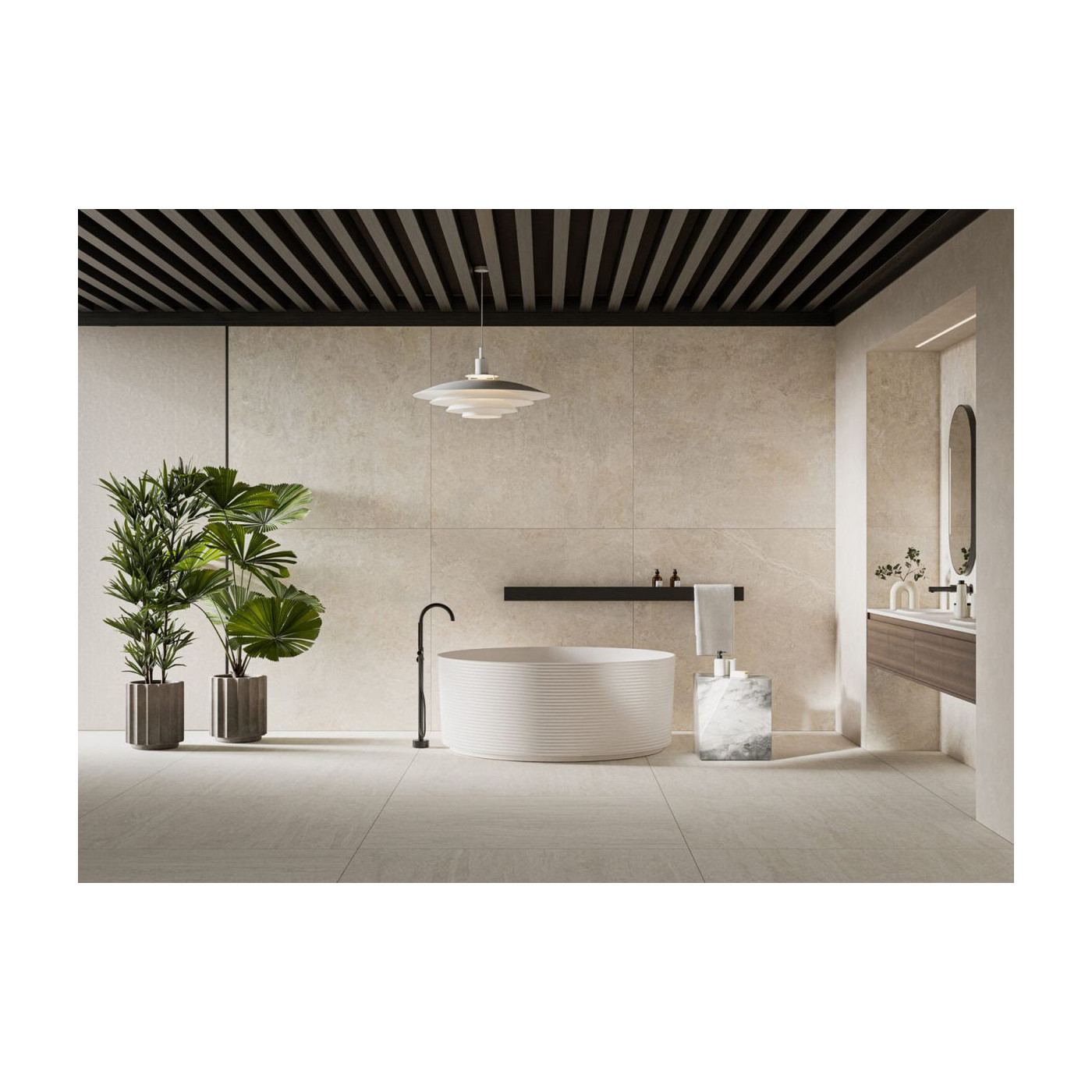 Płytka Podłogowa Softstone Ivory Str. 59,7x59,7 Cerrad