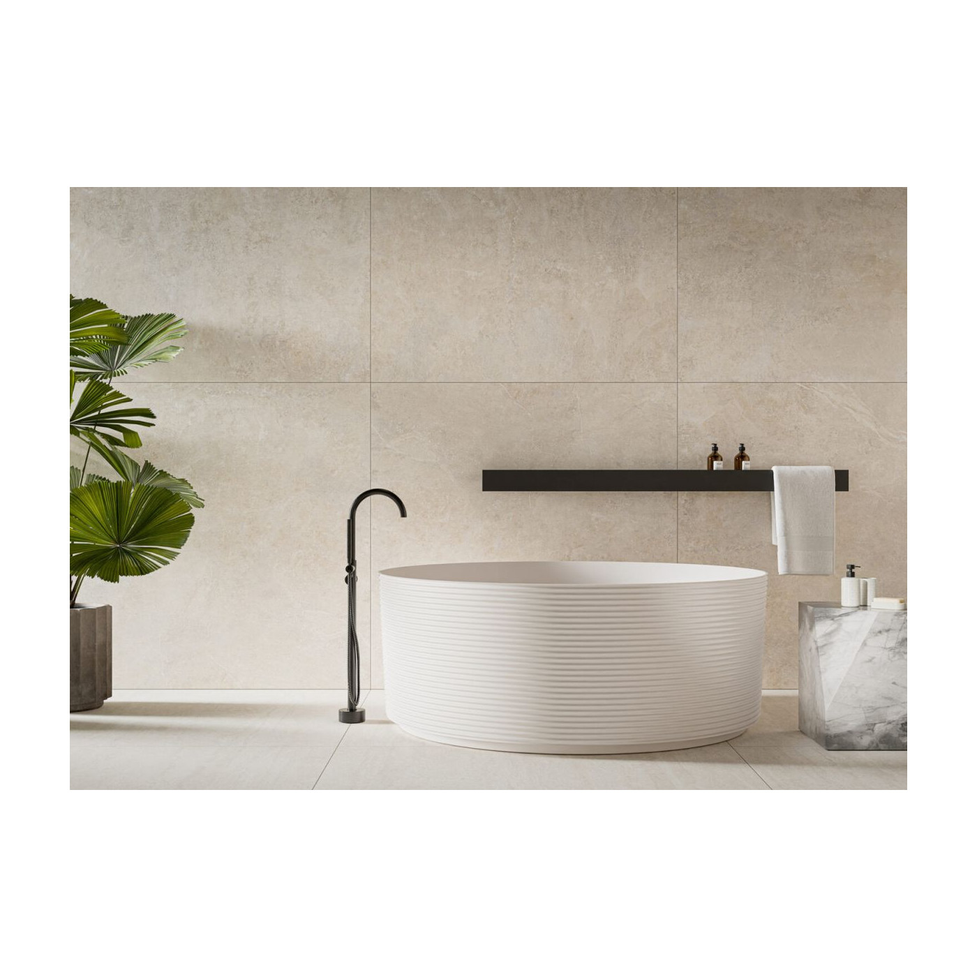 Płytka Podłogowa Softstone Ivory Str. 59,7x59,7 Cerrad