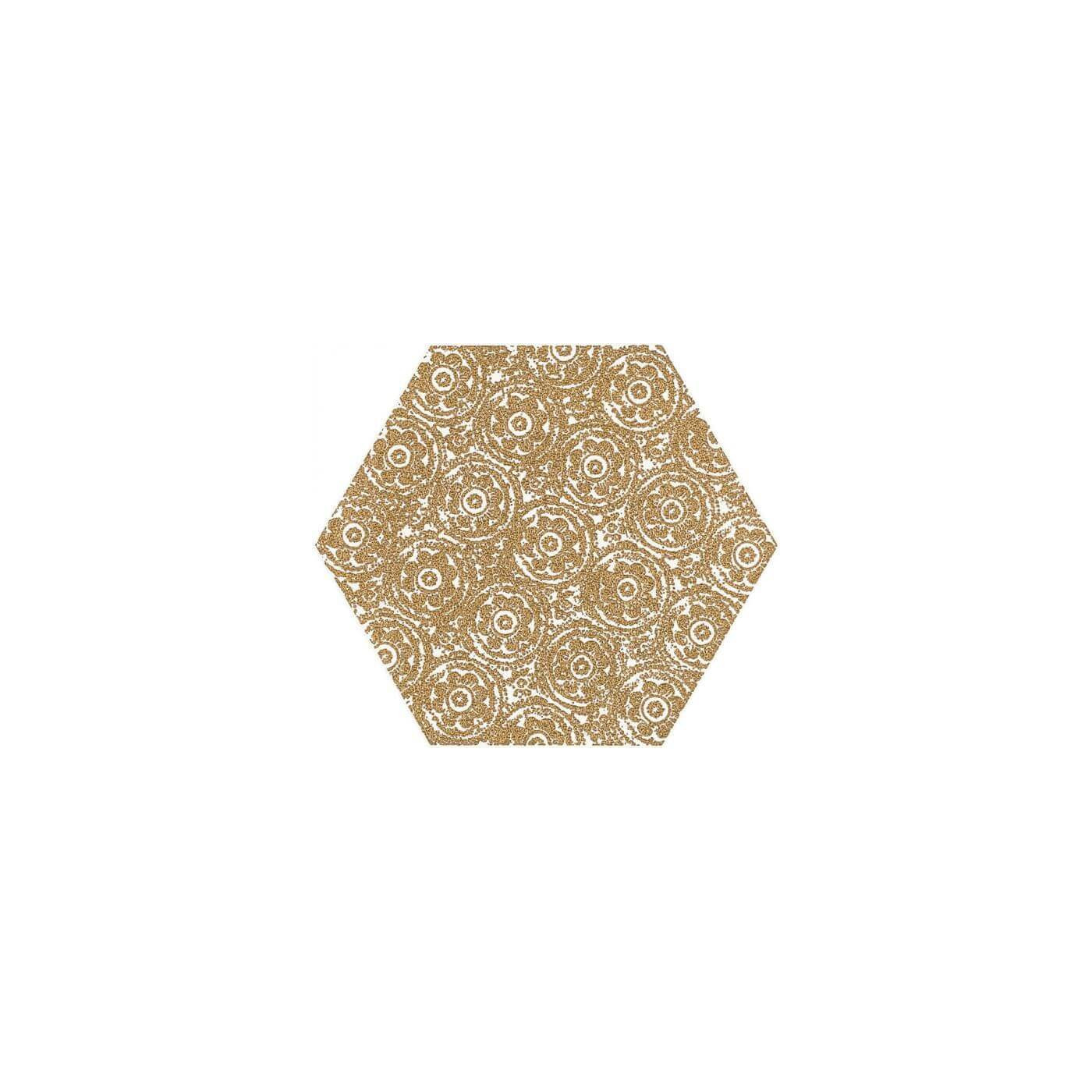 Dekor Shiny Lines F Gold Mat 19,8x17,1 Paradyż My Way