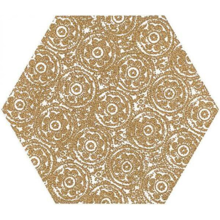 Dekor Shiny Lines F Gold Mat 19,8x17,1 Paradyż My Way