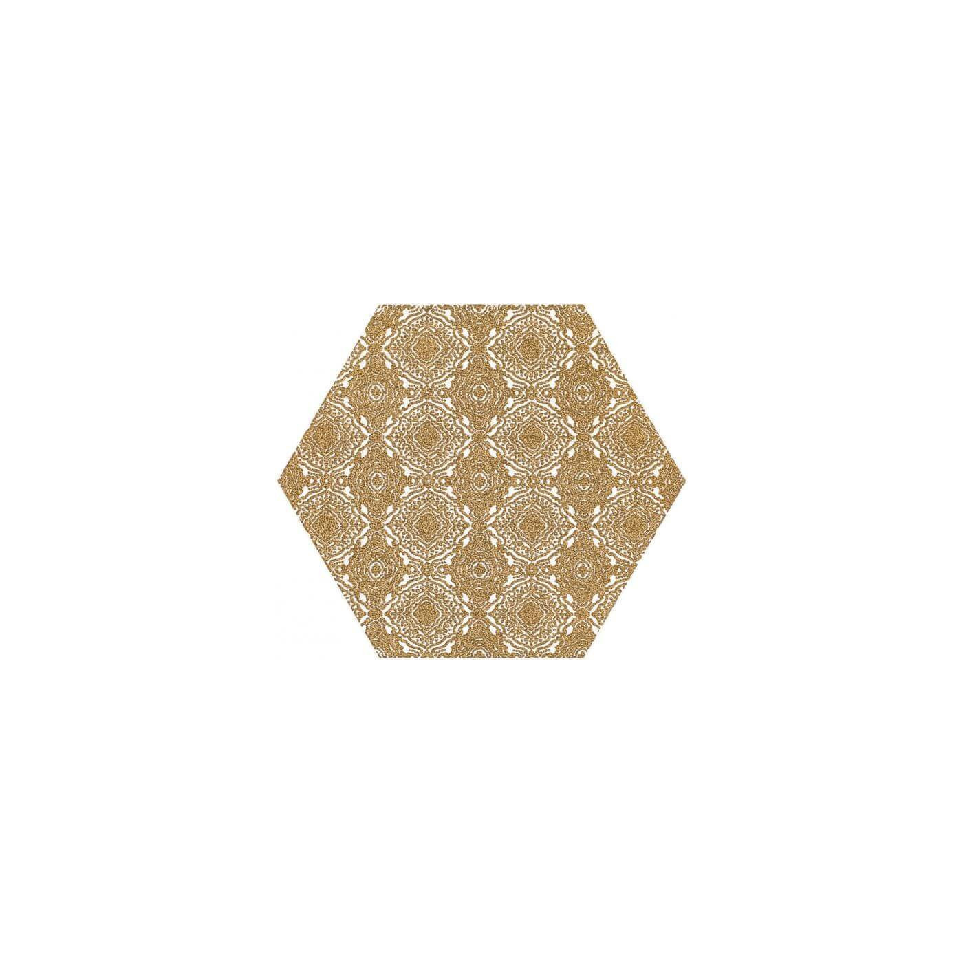 Dekor Shiny Lines E Gold Mat 19,8x17,1 Paradyż My Way