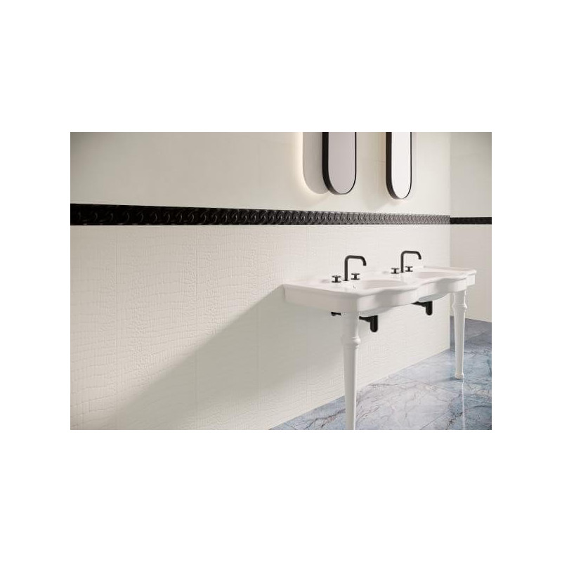 Listwa Fashion Spirit Black Struktura 39,8x4,5 Paradyż My Way