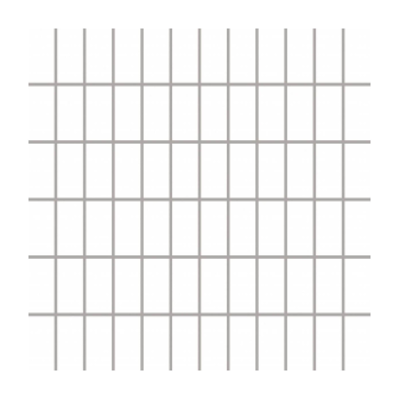 Mozaika Prasowana Albir Bianco (K.2,3x4,8) 29,8x29,8 Paradyż
