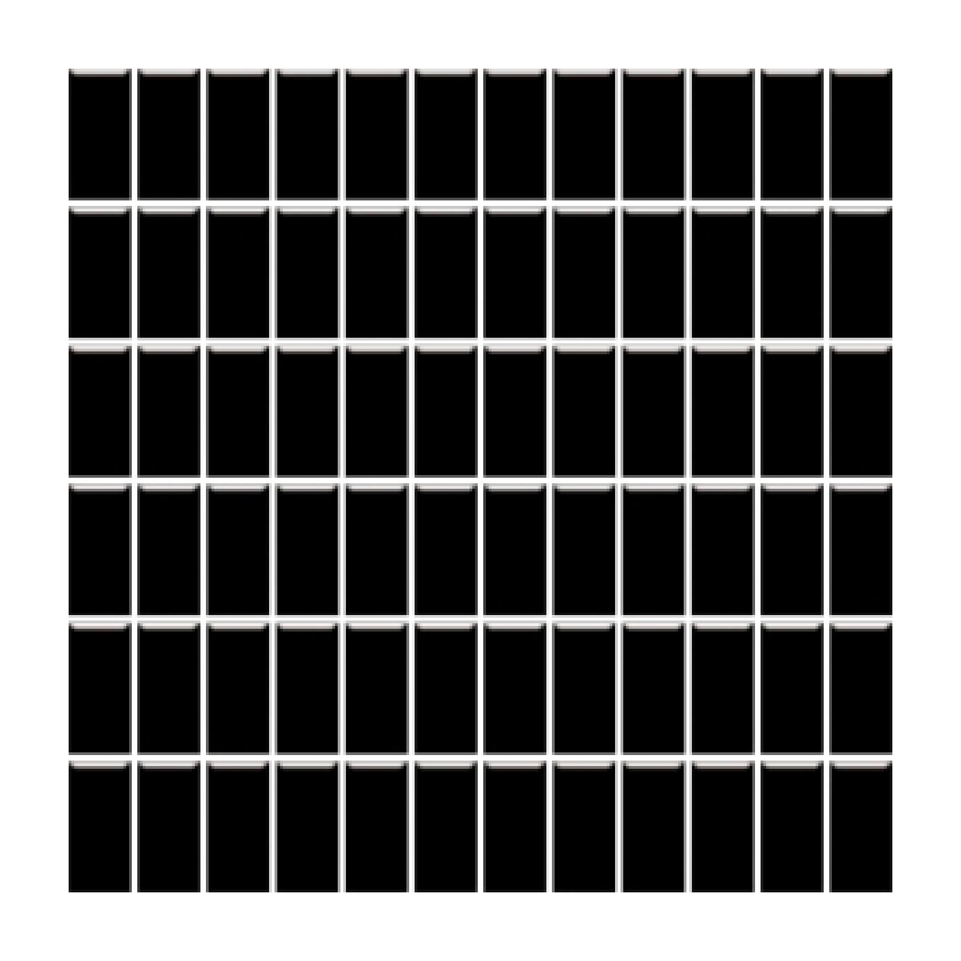 Mozaika Prasowana Altea Nero (K.2,3x4,8) 29,8x29,8 Paradyż