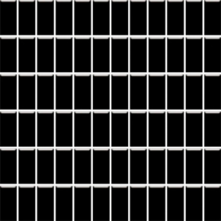 Mozaika Prasowana Altea Nero (K.2,3x4,8) 29,8x29,8 Paradyż