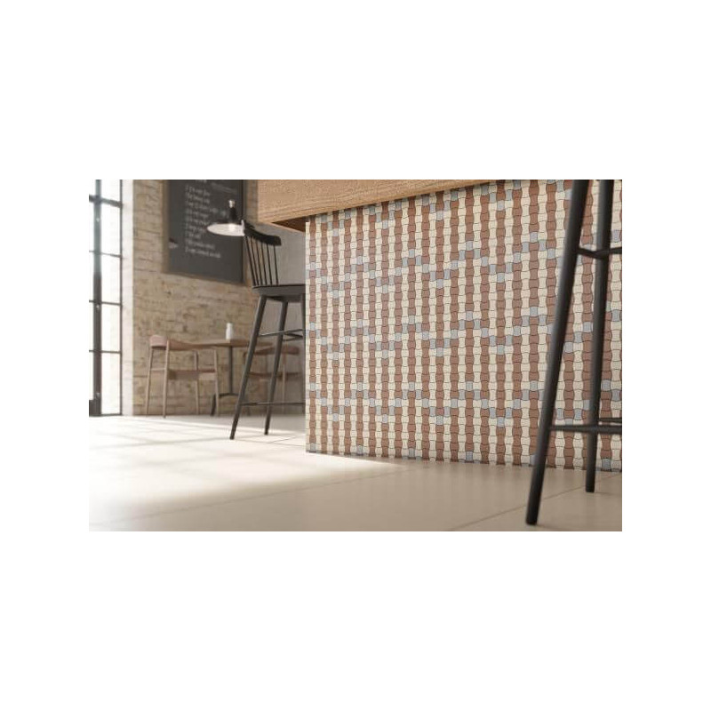Mozaika Modernizm Bianco Mix B 30,86x30,86 Paradyż