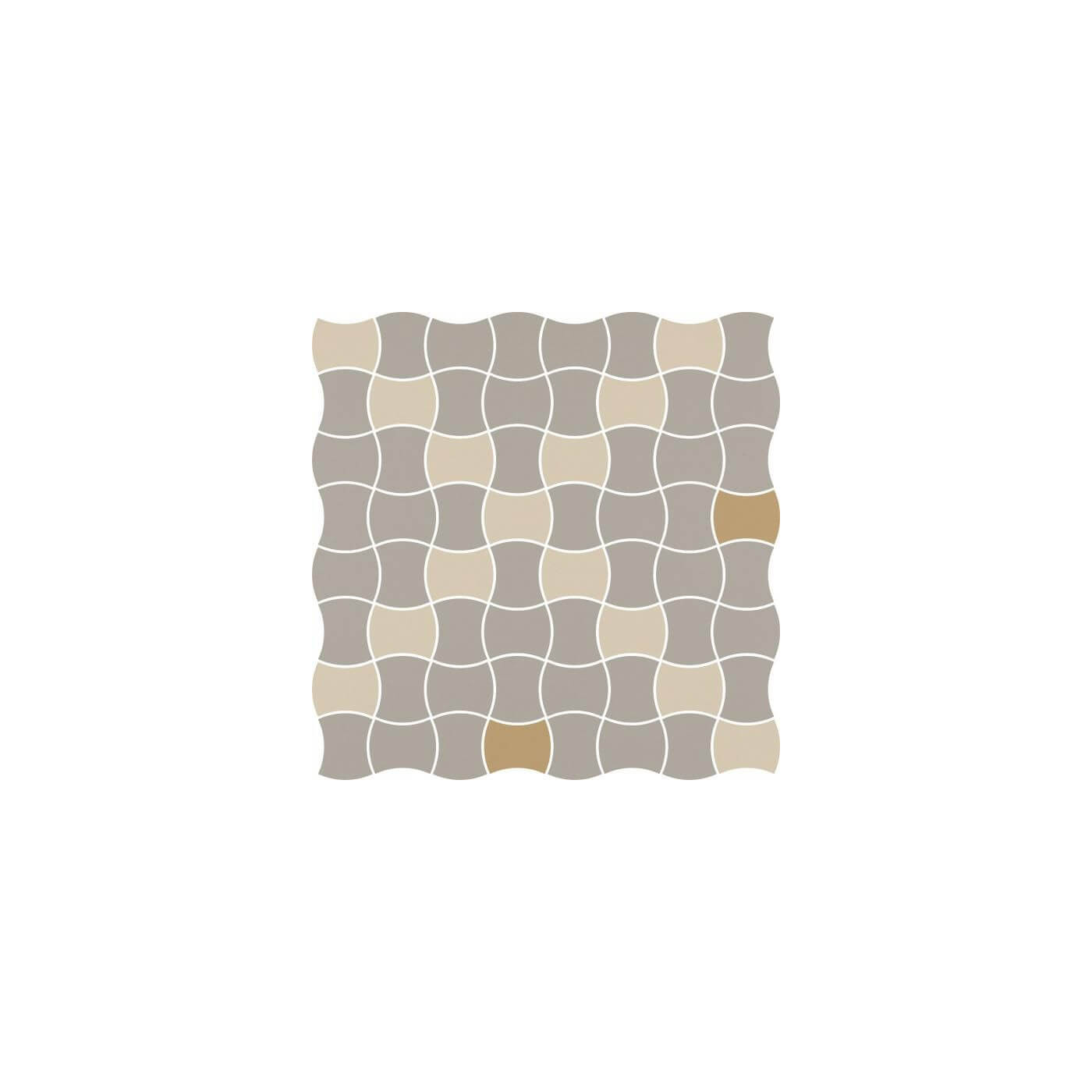 Mozaika Modernizm Bianco Mix D 30,86x30,86 Paradyż