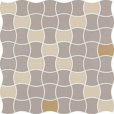 Mozaika Modernizm Bianco Mix D 30,86x30,86 Paradyż
