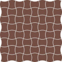 Mozaika Modernizm Brown 30,86x30,86 Paradyż