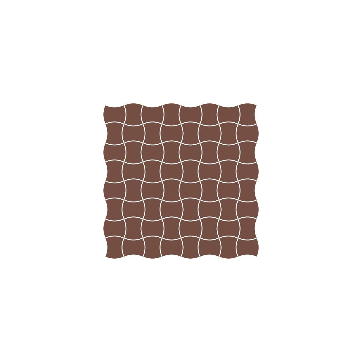 Mozaika Modernizm Brown 30,86x30,86 Paradyż