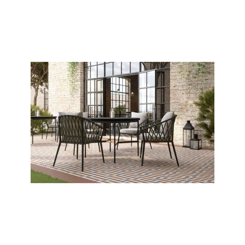 Mozaika Modernizm Brown 30,86x30,86 Paradyż