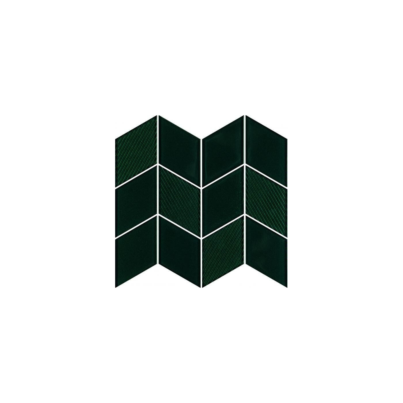 Mozaika Uniwersalna Verde Połysk 20,5x23,8 Paradyż